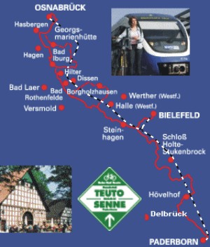 Tourenübersicht Teuto-Senne (Quelle: VVOWL/eigene Darstellung) Tourenübersicht Teuto-Senne (Quelle: VVOWL/eigene Darstellung)