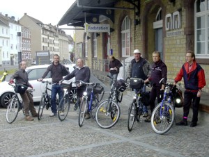 Fotos: Start an der Pedalos-Radstation Osnabrck