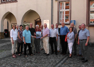 Letzte Vorbereitungen traf die Initiative Haller Willem mit den Anliegerkommunen zum 125-jhrigen Jubilum der Bahnstrecke Osnabrck-Bielefeld im Rathaus Halle